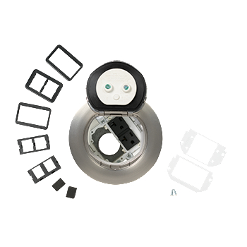 Product image for 4IN PREWIRED SURFACE DUP SN