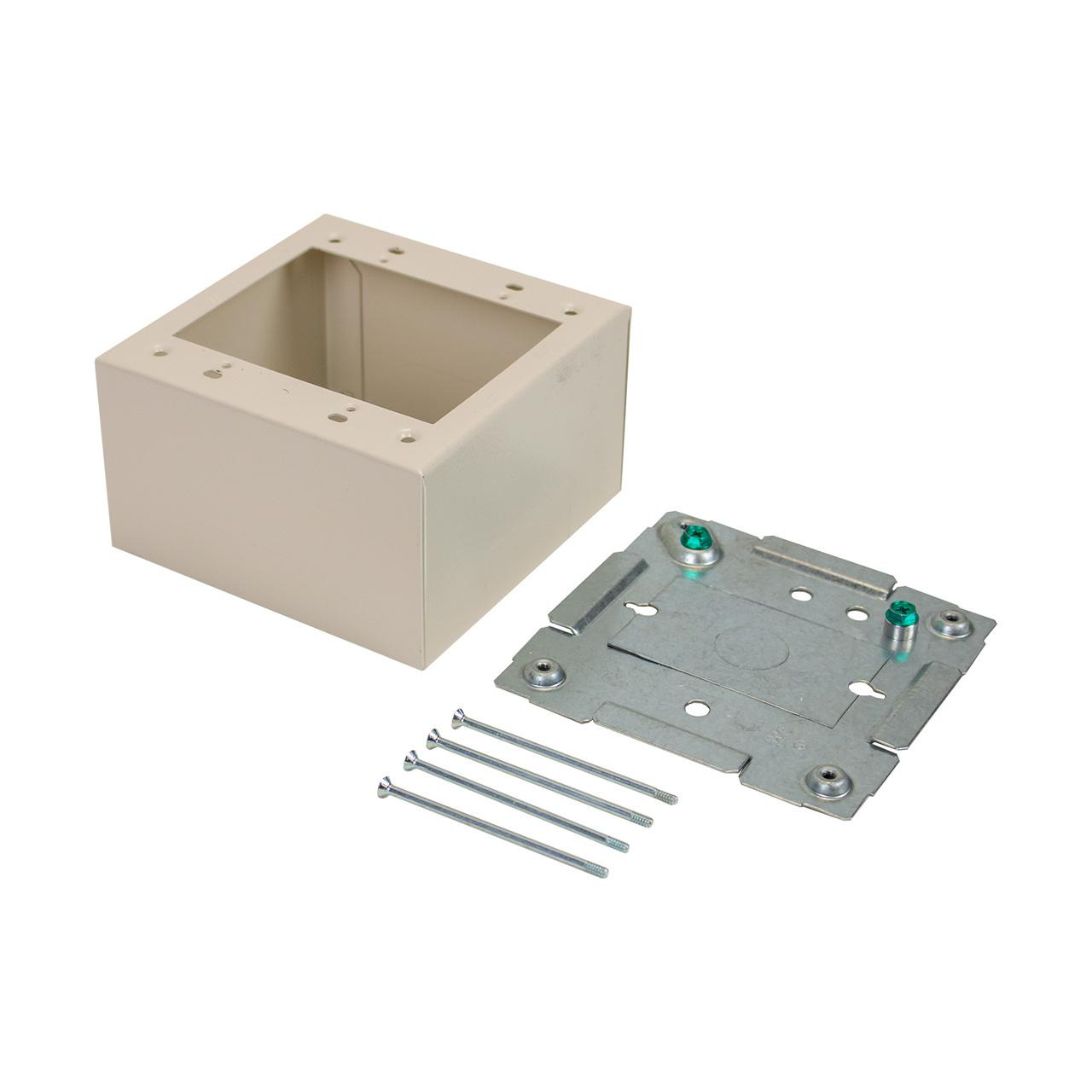 Product image for 2G EXT DEEP DEVICE BOX-FOG WHITE