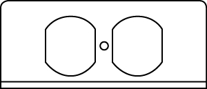 Product image for FIT Series Poke-Thru Device Faceplate