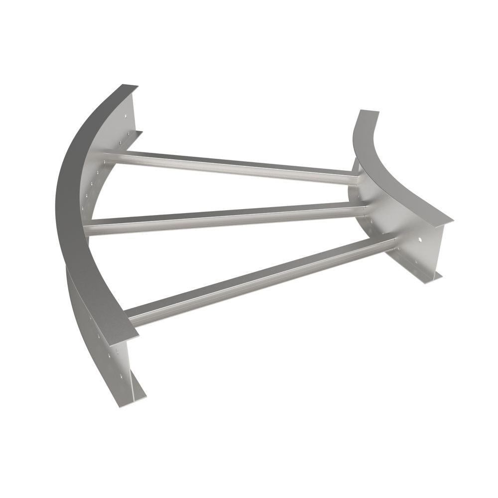 Product image for KR4A09-24-90HB24 KWIKRAIL FITTING