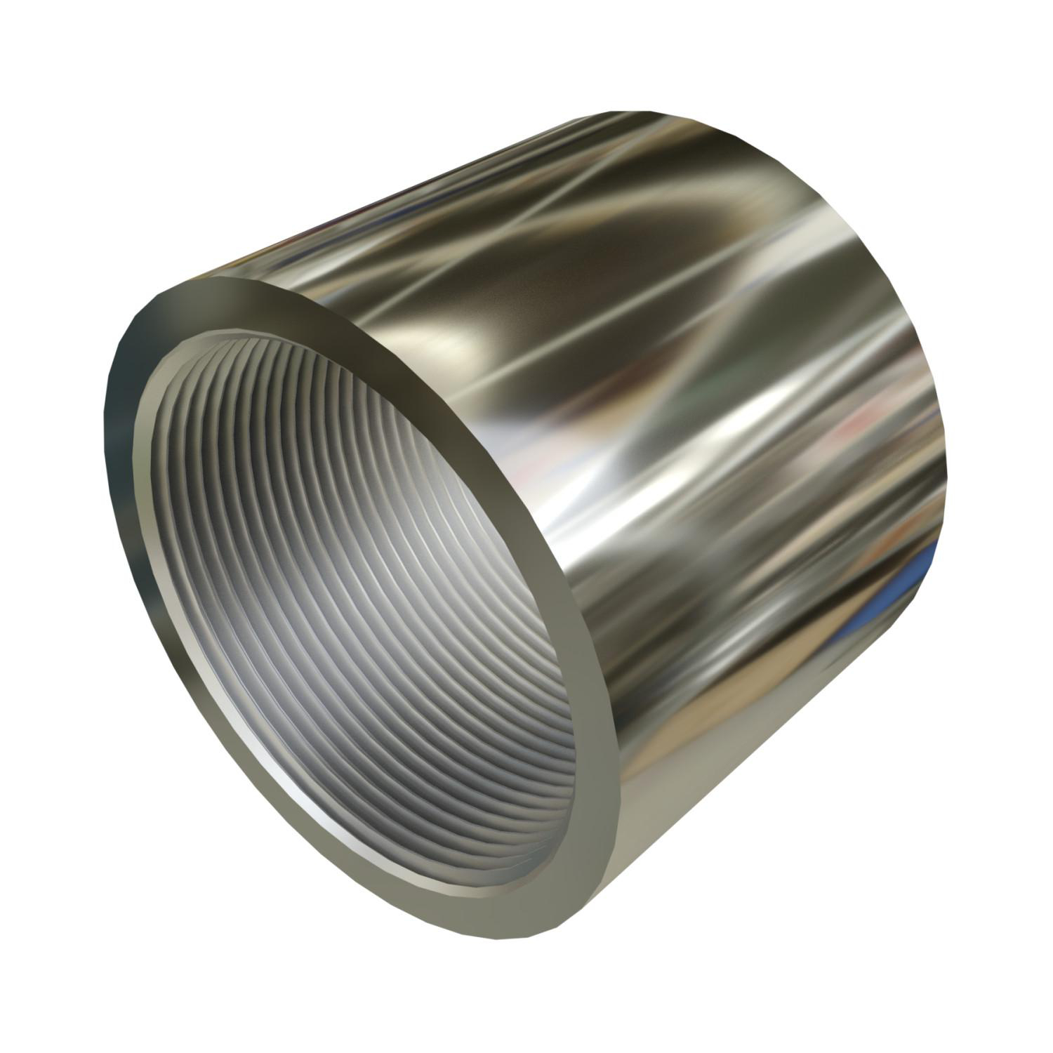 Product image for 1/2 SS316 CPLG