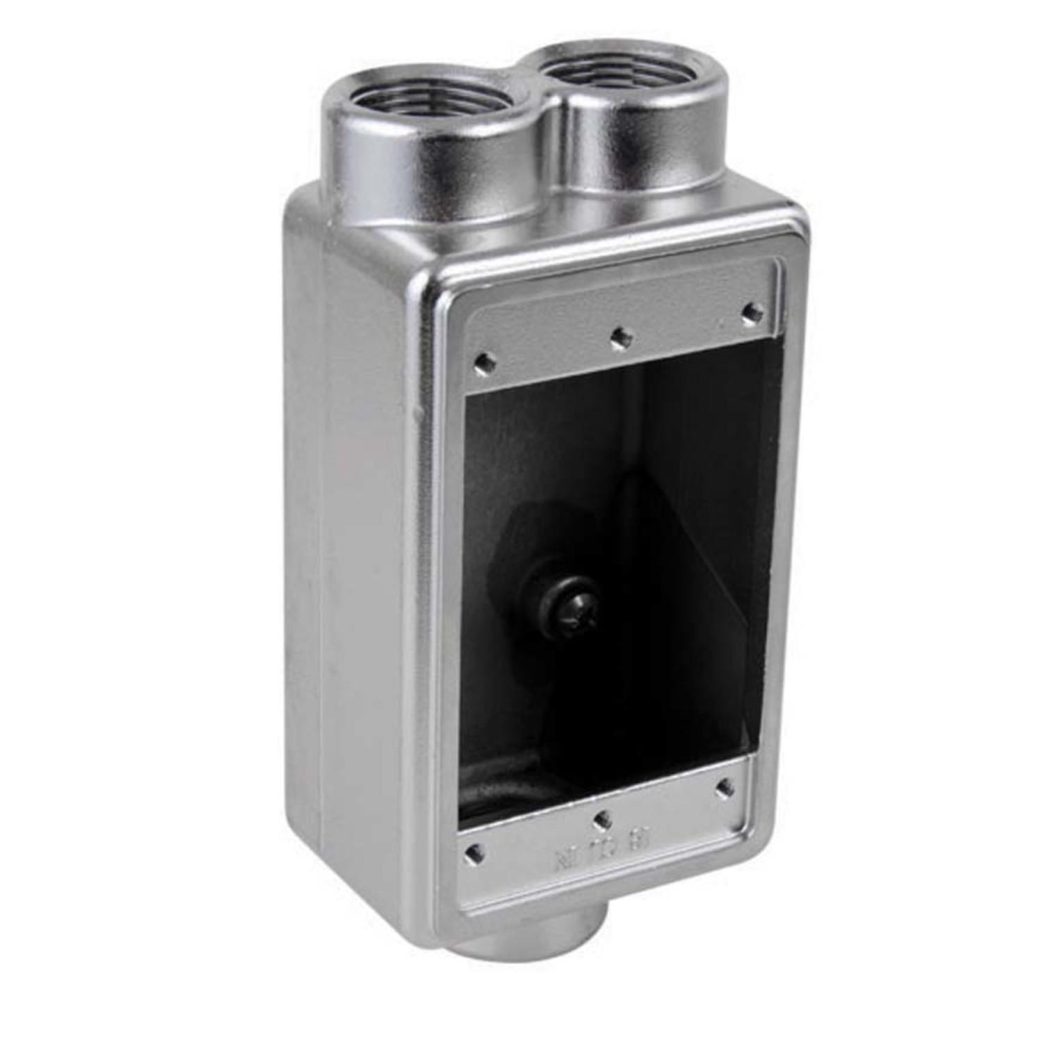 Product image for 3/4" SS316 FDCC SINGLE GANG DVC. BOX