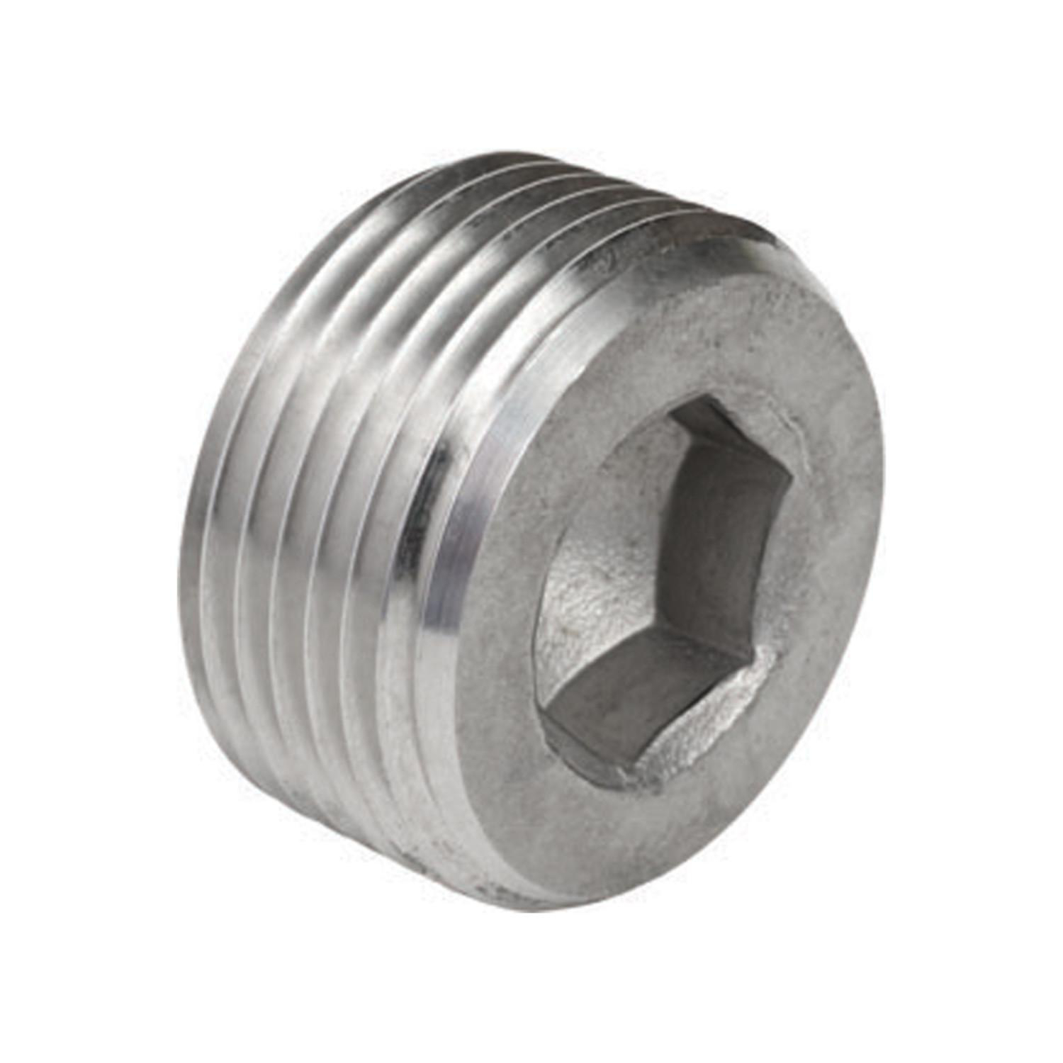 Product image for 2-1/2 SS316 CNTR SUNK HX PLG