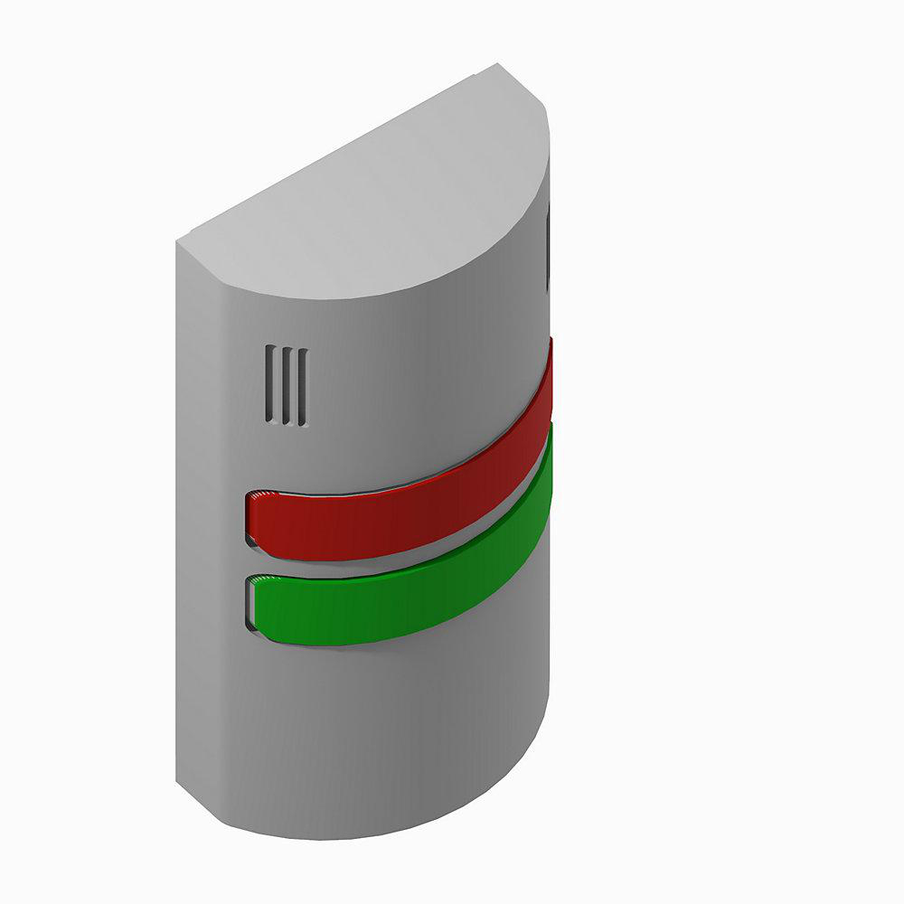 Product image for 855W 24V AC/DC Wall Mount Signal Light