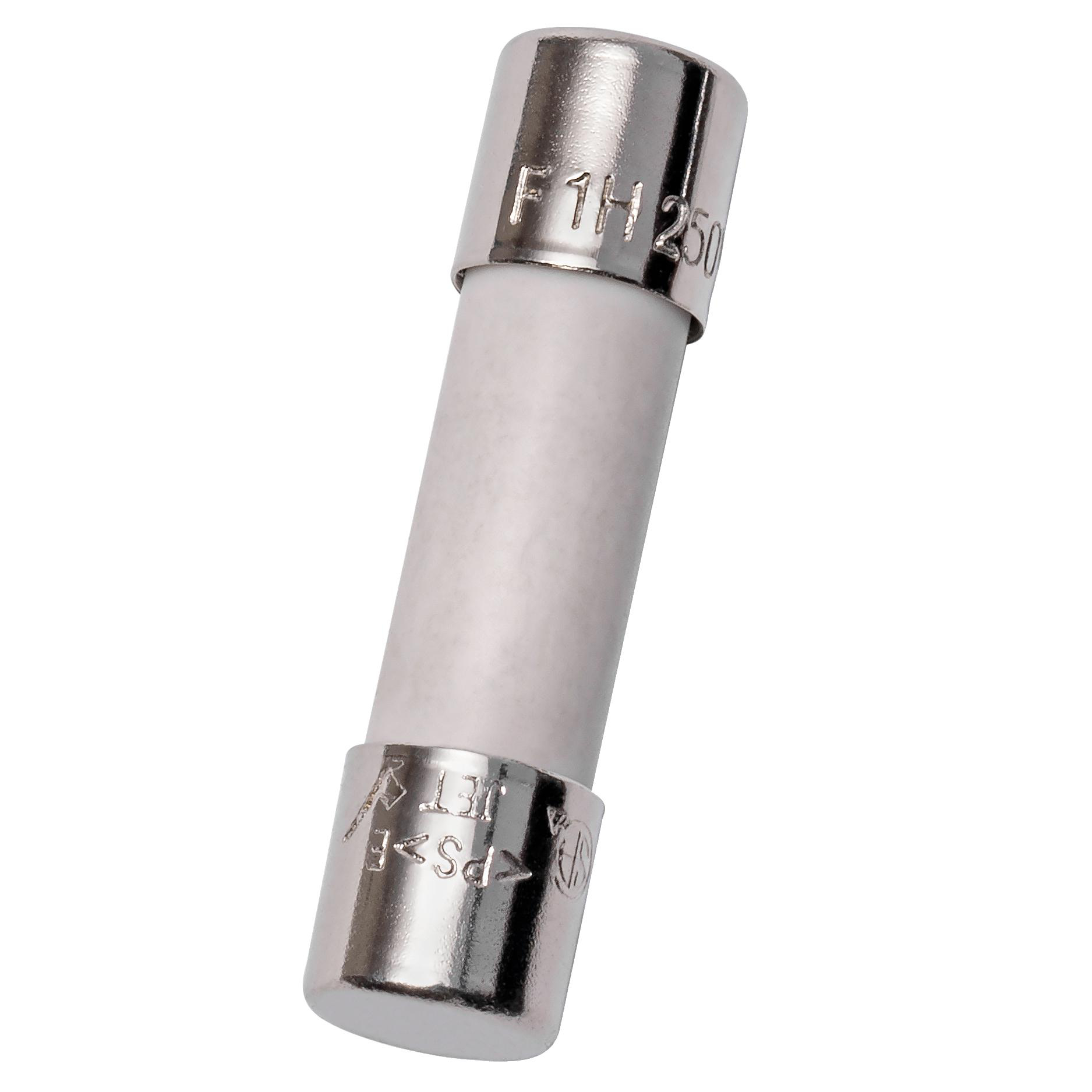 Product image for MERSEN GSD1/2 FUSE ELECTRONIC 1/2A 250VAC FAST ACTING CERAMIC BODY 5MMX20MM 1500A IR RATED