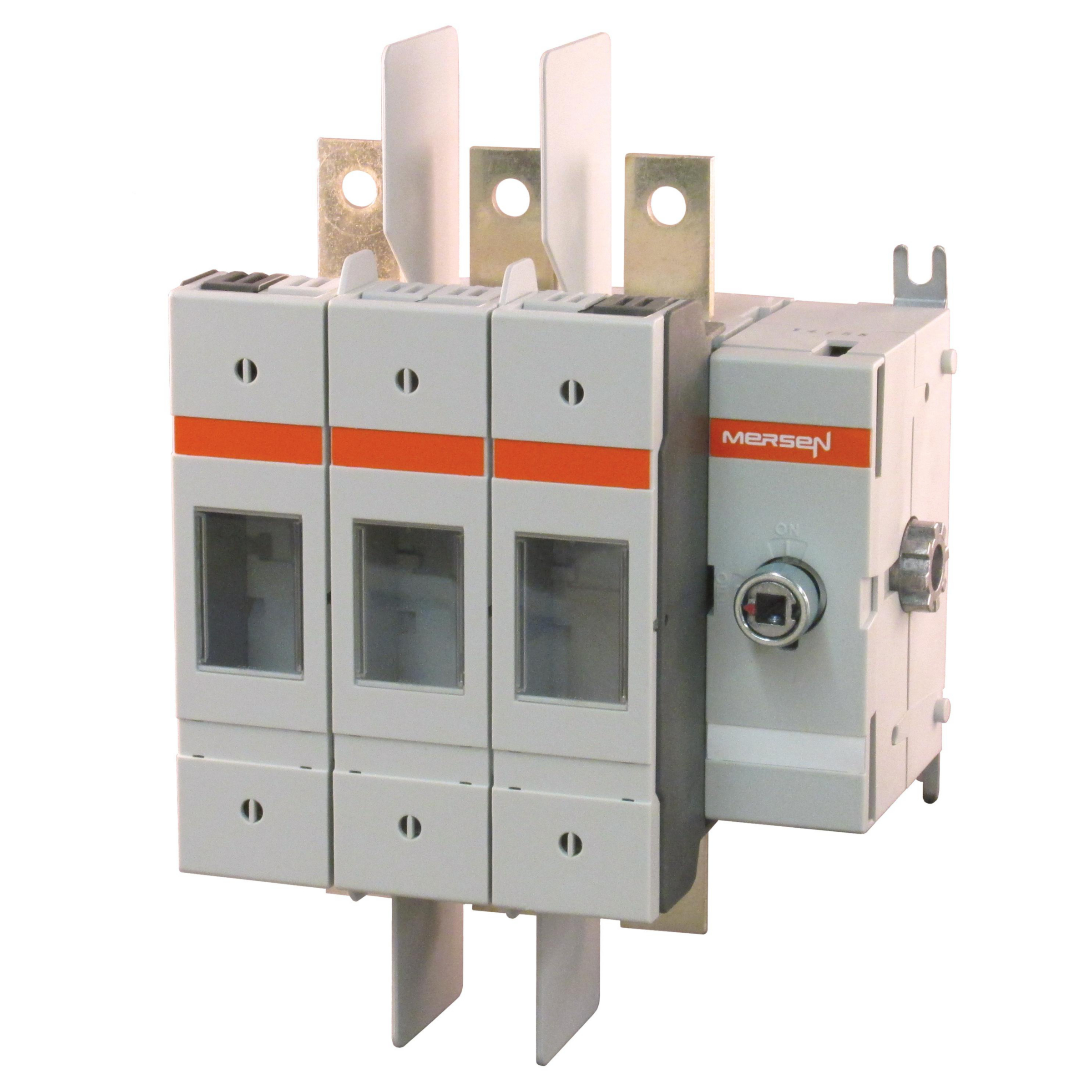 Product image for UL 98 Fusible Switch 600VAC Class J 100A 3-Pole Configuration: 3-0