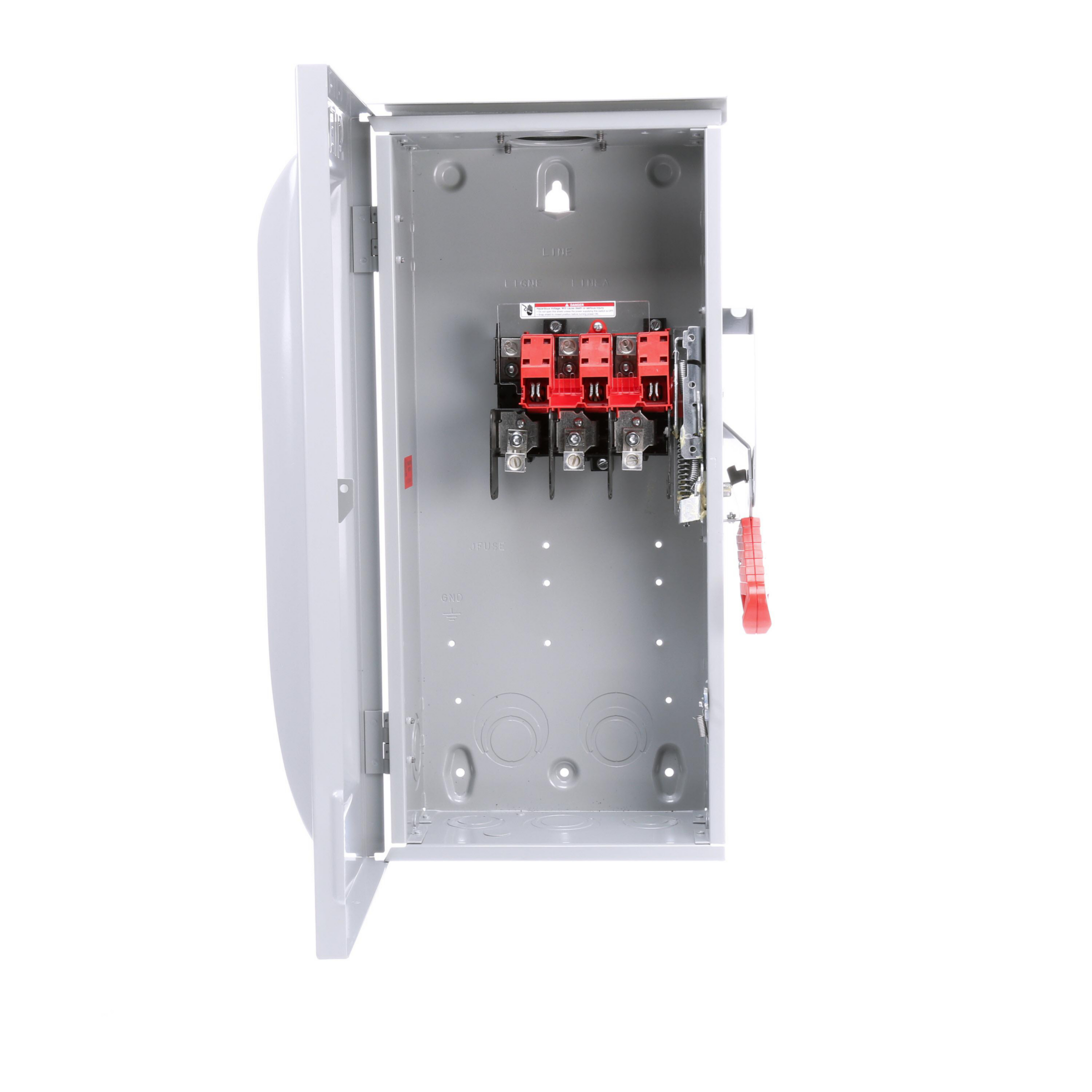 SIED HNF363R DISCONNECT CUL 100A 3POLE 3W 600V NON FUSIBLE HD NEMA3R SAFETY SWITCH