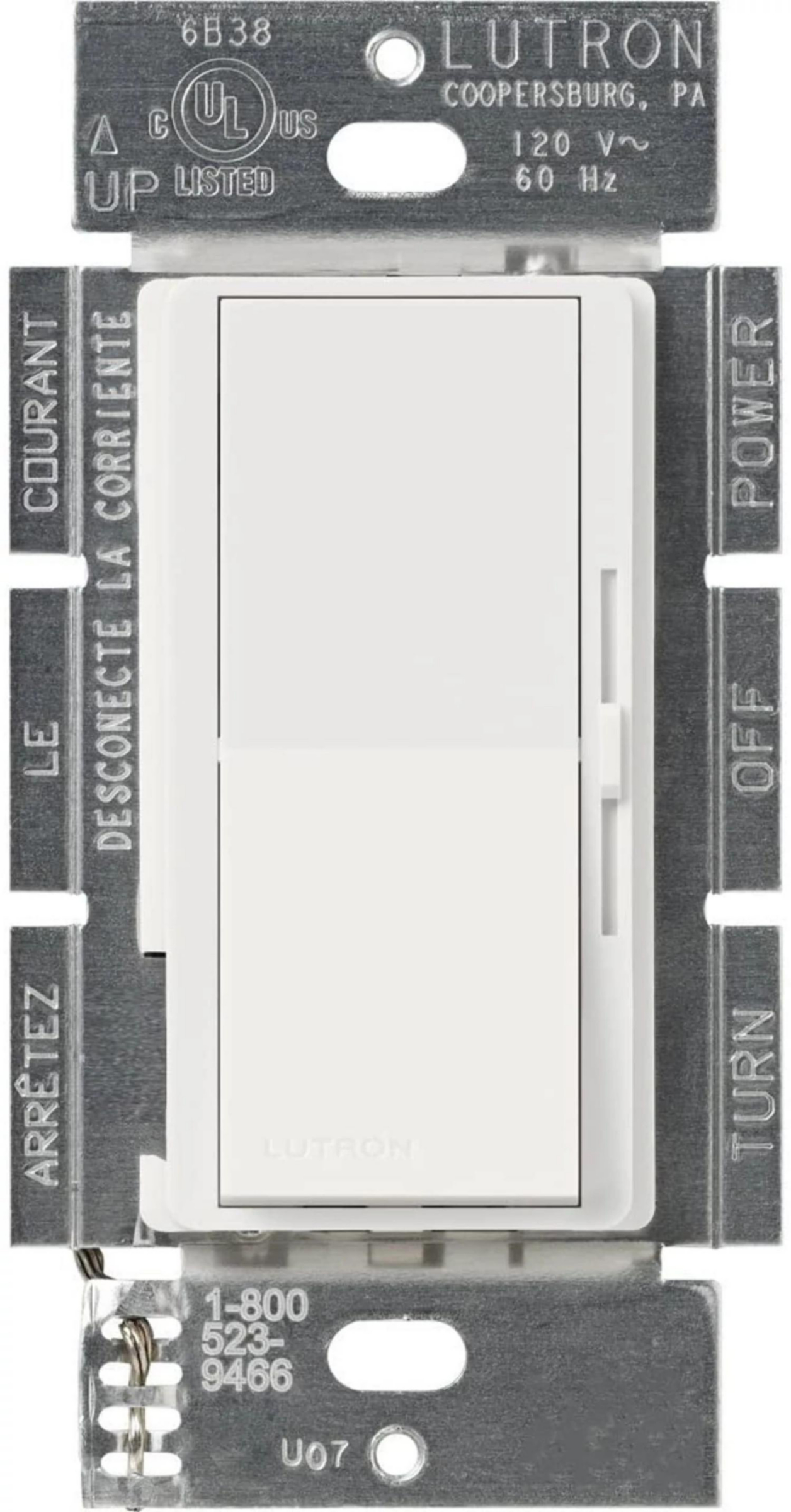 Product image for Dimmer magnetic low-voltage 3-way 450W 120V 600VA white