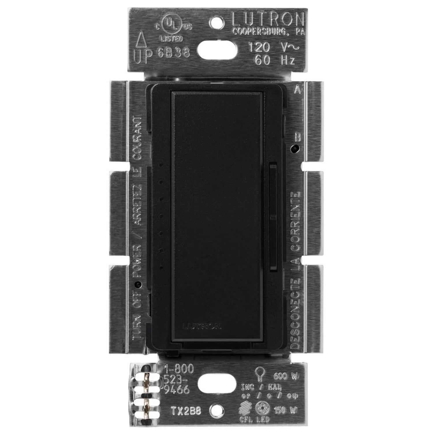Product image for Dimmer Maestro CFL/LED multi-location 150W midnight