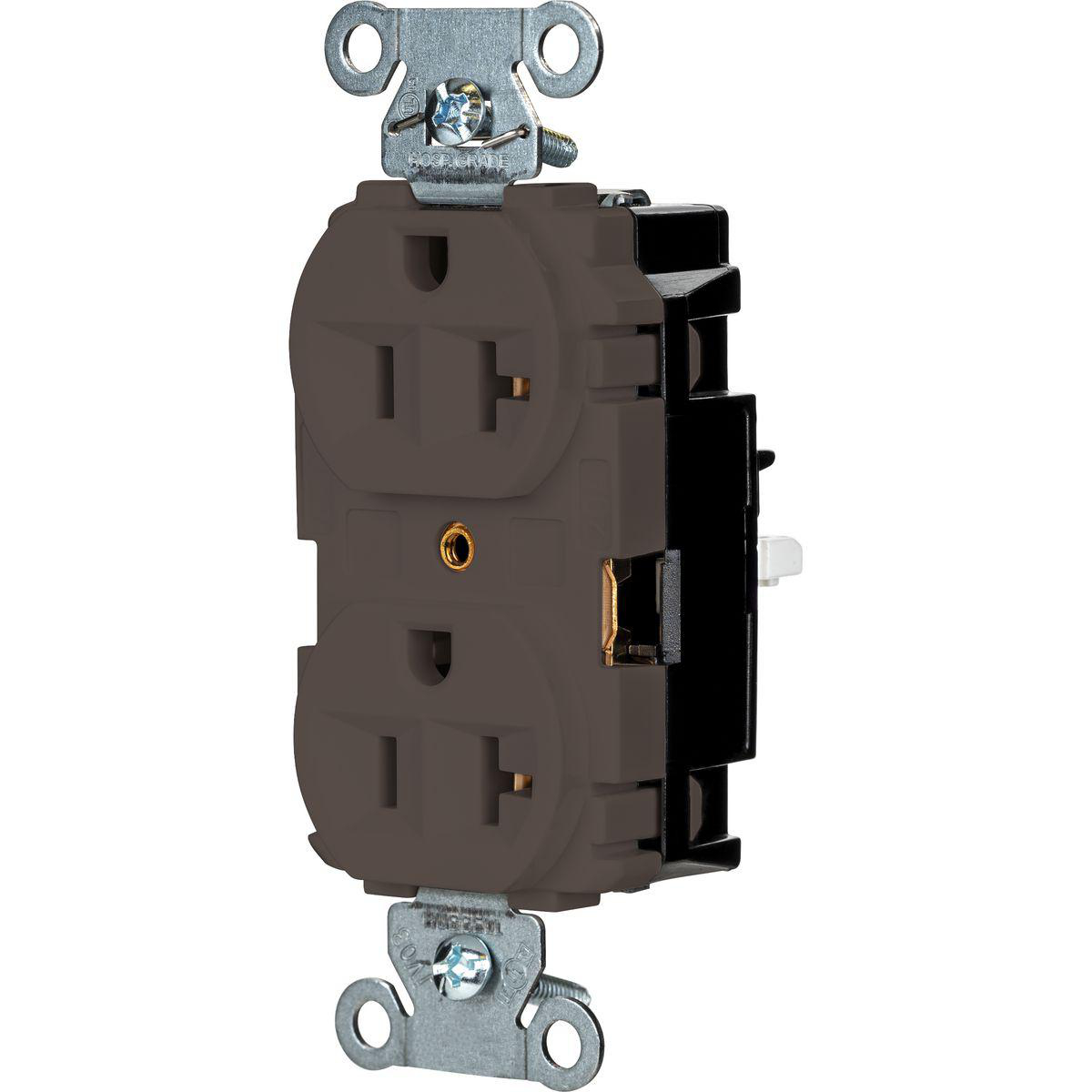 Product image for EDGE, PRO RCPT, IND, 20A 125V, BR