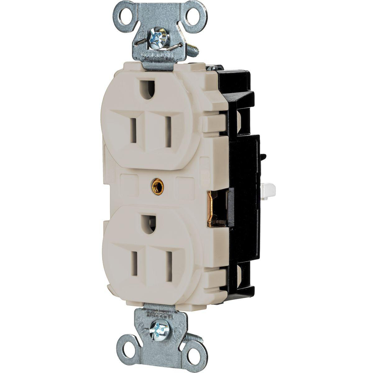 Product image for EDGE, PRO RCPT, IND, 15A 125V, LA