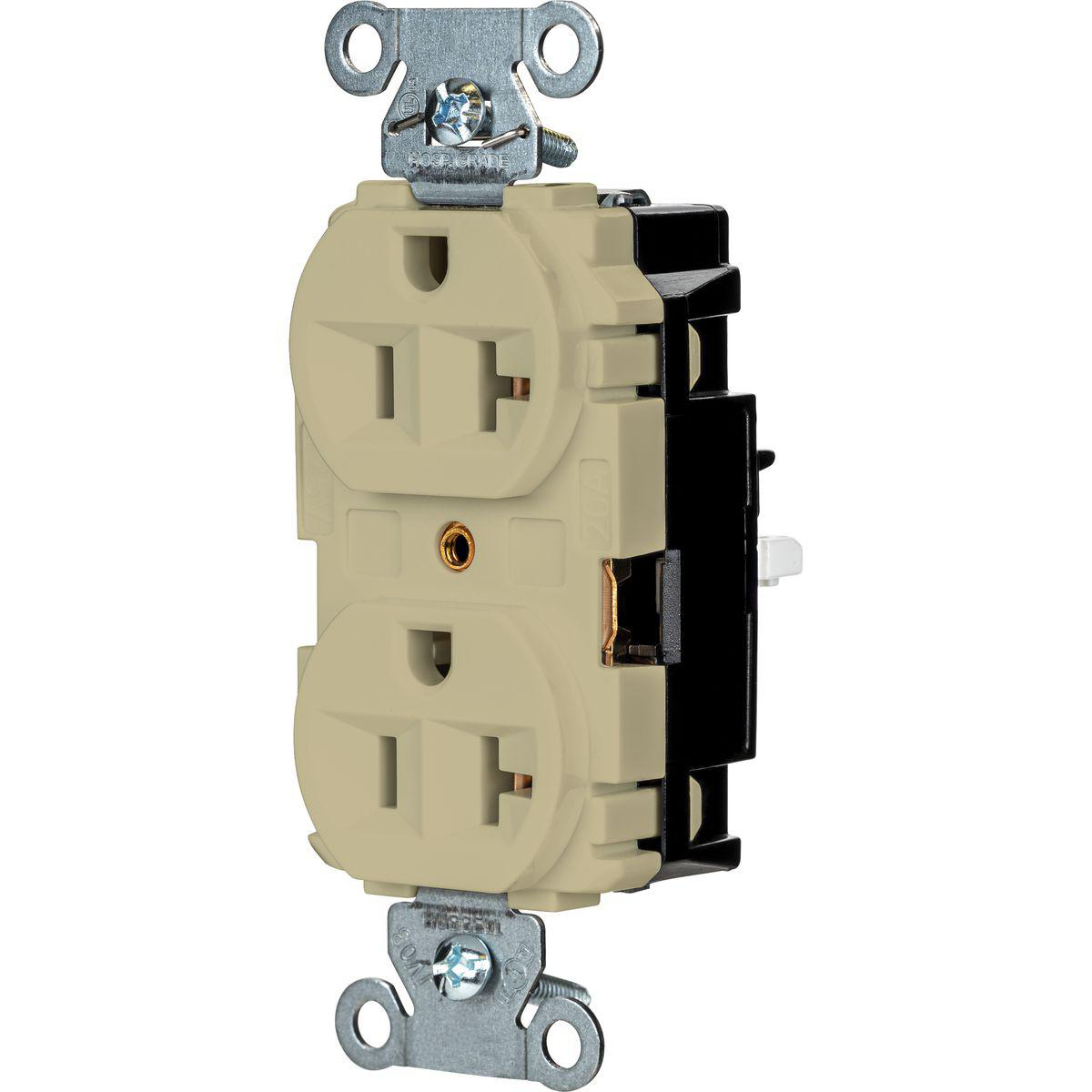 Product image for EDGE, PRO RCPT, IND, 20A 125V, IV