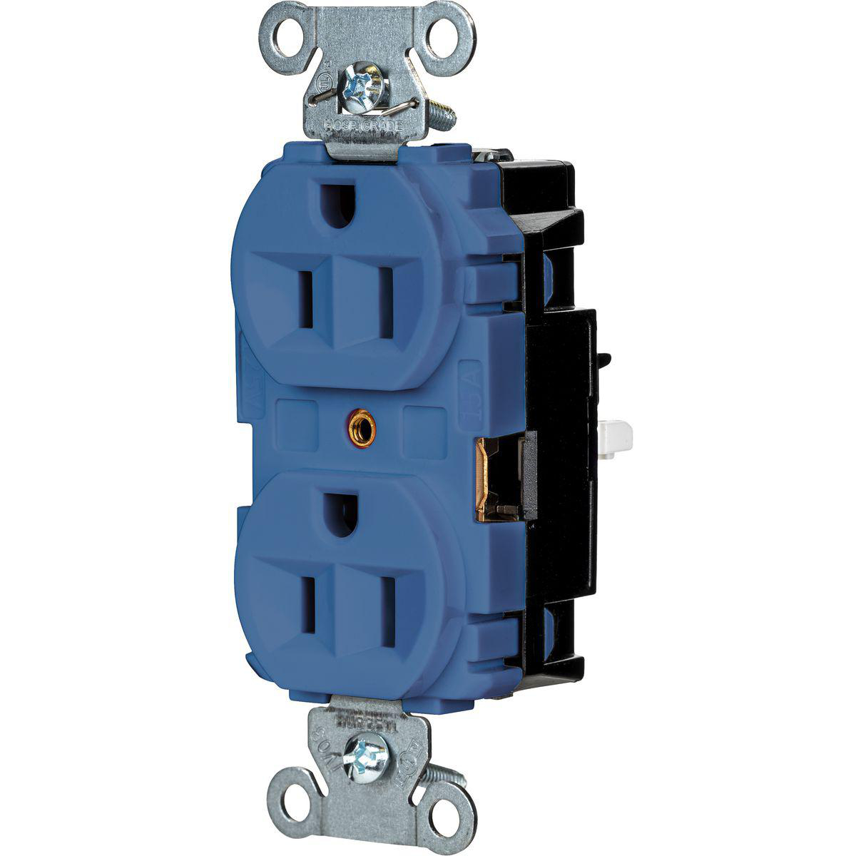 Product image for EDGE, PRO RCPT, IND, 15A 125V, BL