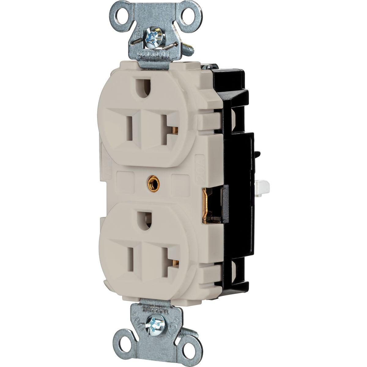 Product image for EDGE, PRO RCPT, IND, 20A 125V, LA