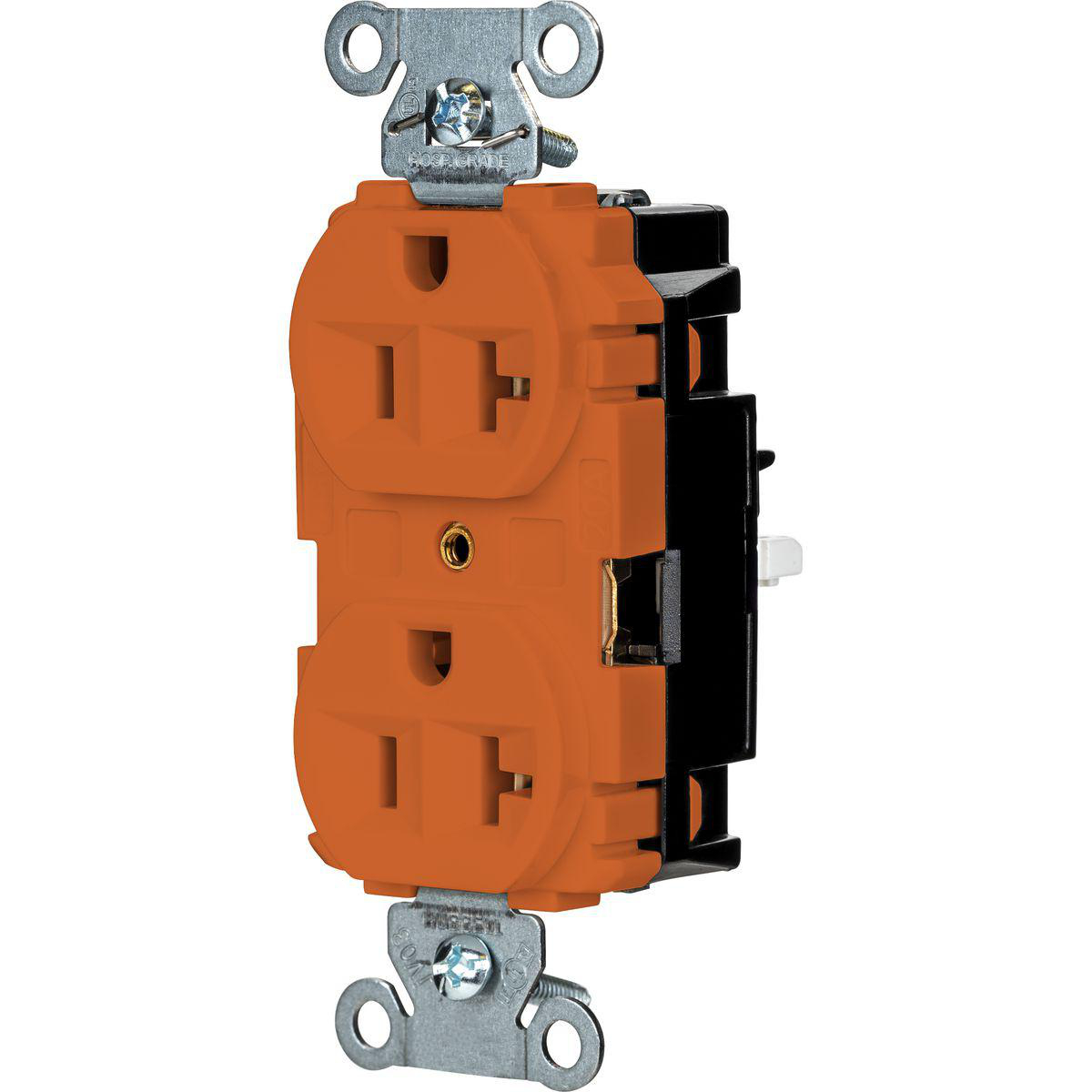 Product image for EDGE, PRO RCPT, IND, 20A 125V, OR