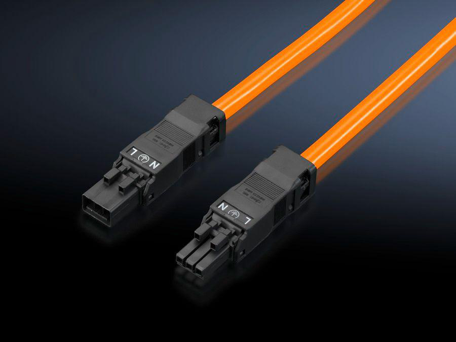 Product image for SZ CONNECTOR AC 1M ORANGE