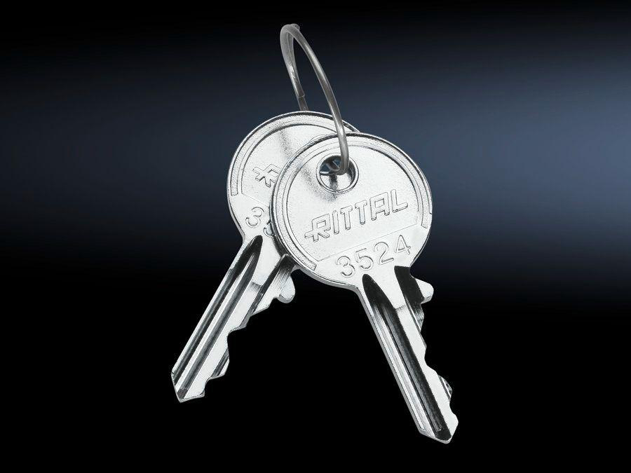 Product image for RITTAL 2532000 KEY REPLACEMENT 3524 SZ