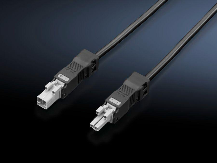 Product image for SZ CONNECTOR DC 1M BLACK