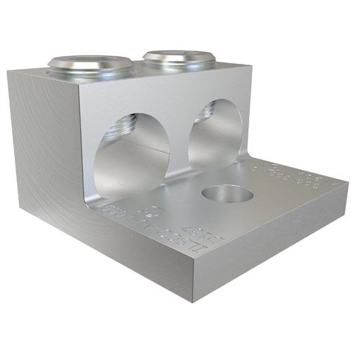 Product image for Lug mechanical alu 2C 1000kcmil-500kcmil 5/8in