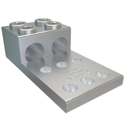 Product image for Lug mechanical aluminium 2C 800-300kcmil 1/2in