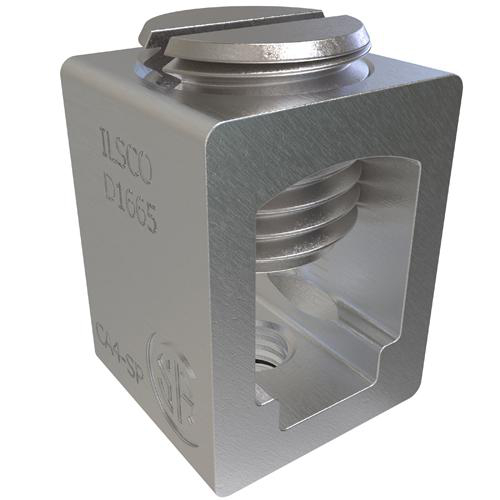 Product image for Lug mechanical box aluminium 2-14/2-12AWG slot