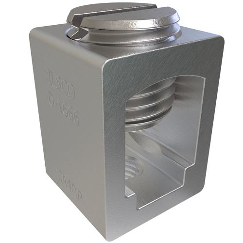 Product image for Lug mechanical box aluminium 2-14/2-12AWG slot