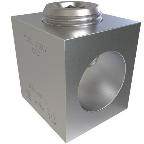 Product image for Lug mechanical box alu 500kcmil-1/0AWG 3/8in