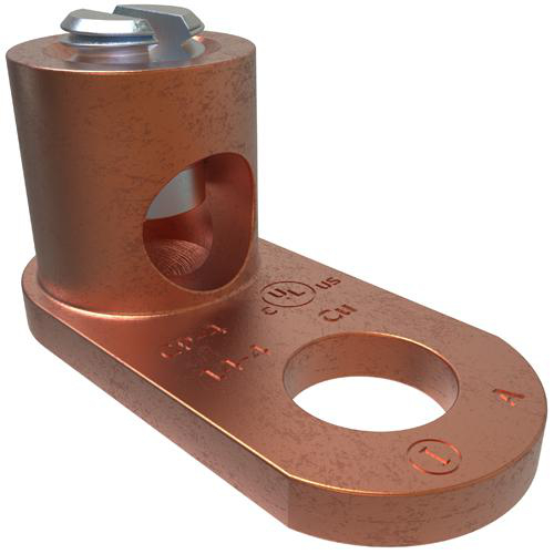 Product image for Connector post copper 4-14AWG 1/4in