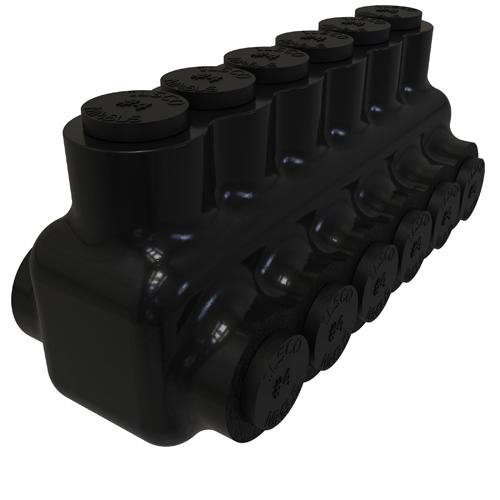 Product image for INSUL AL MECH (6) 4-14 DUAL TUL CSA