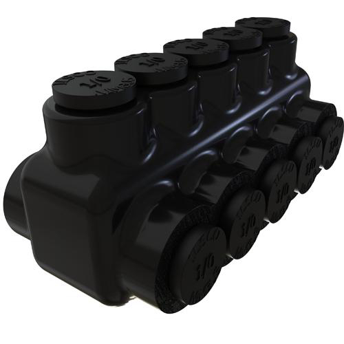Product image for INSUL AL MECH (5) 1/0-14 DUALT UL CSA