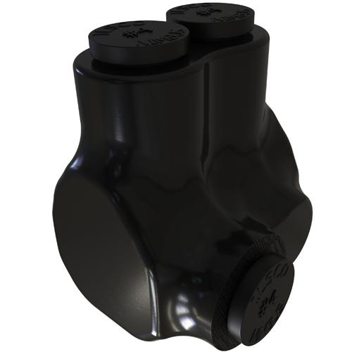 Product image for Connector splicer-reducer 2-ports 4-14AWG
