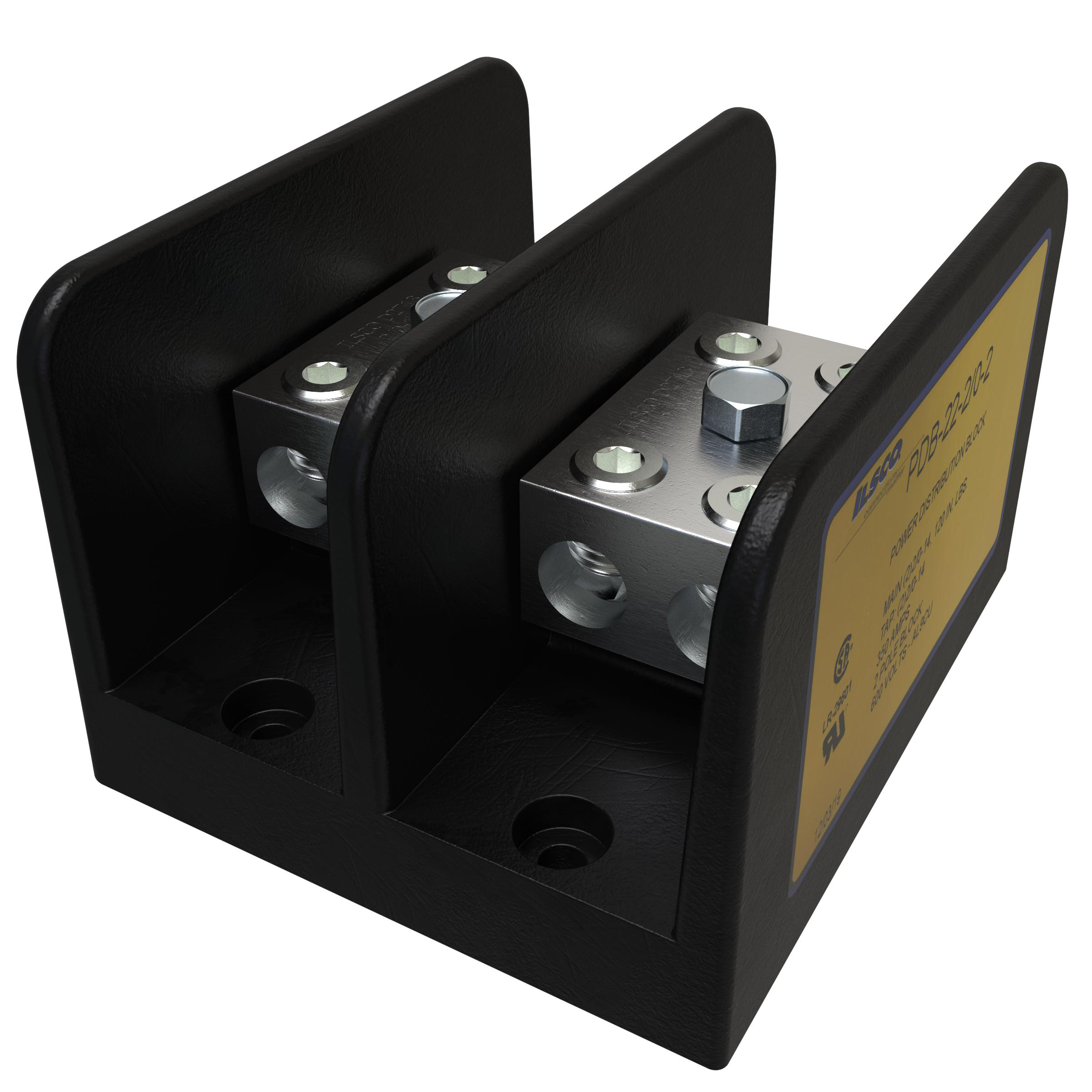 Product image for AL MEC 2P LINE(2)2/0-14 LOAD(2)2/0-14 T