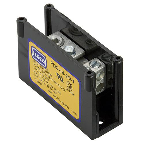 Product image for Distribution block pwr modular 1P 2/0-14AWG 175A