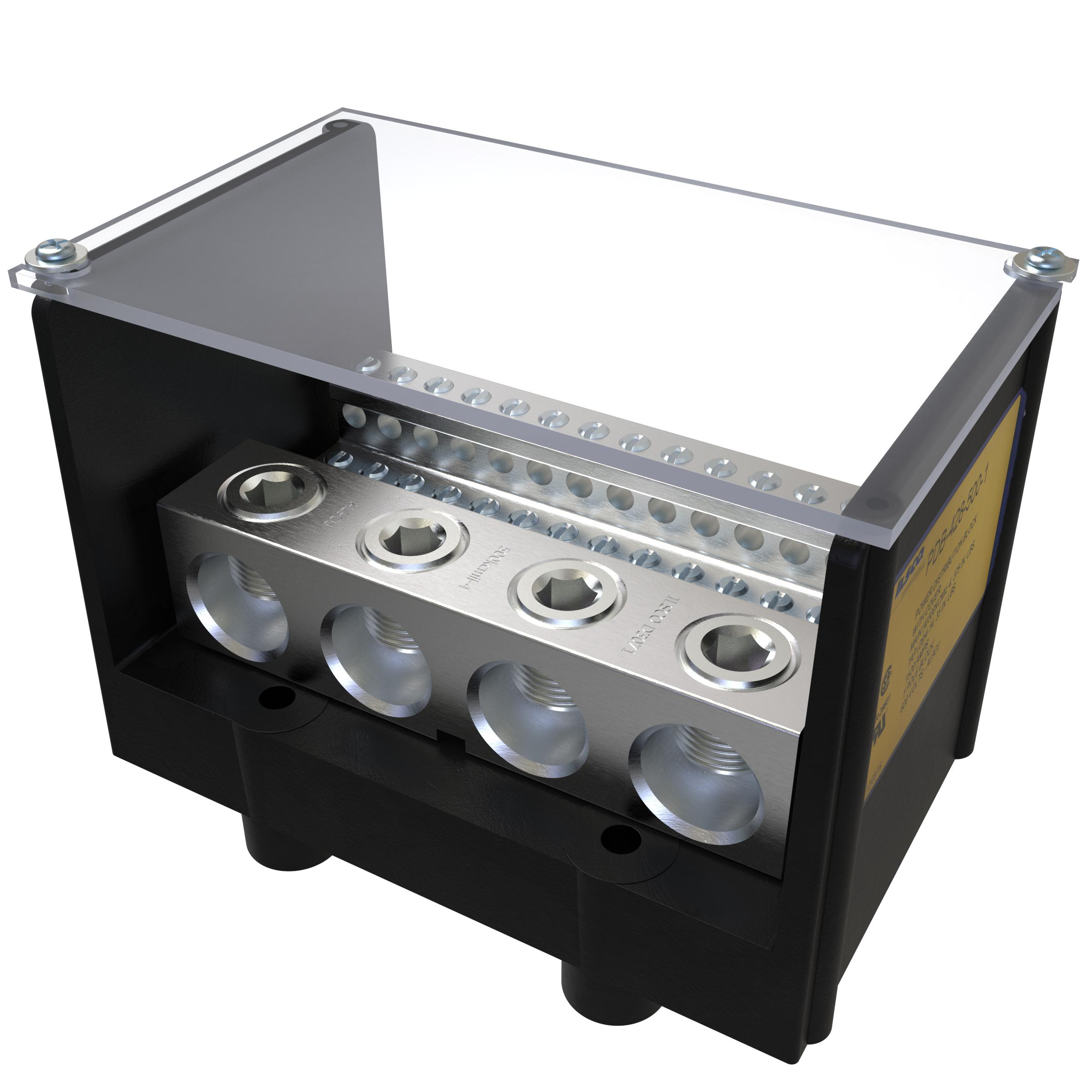 Product image for Distribution block power 1P 500kcmil 600V 1520A
