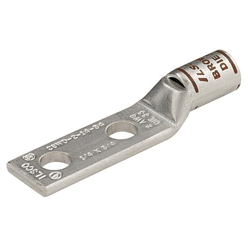 Product image for CU CMP 4/0 AWG 9/16-1-3/4 T UL CSA SHOR