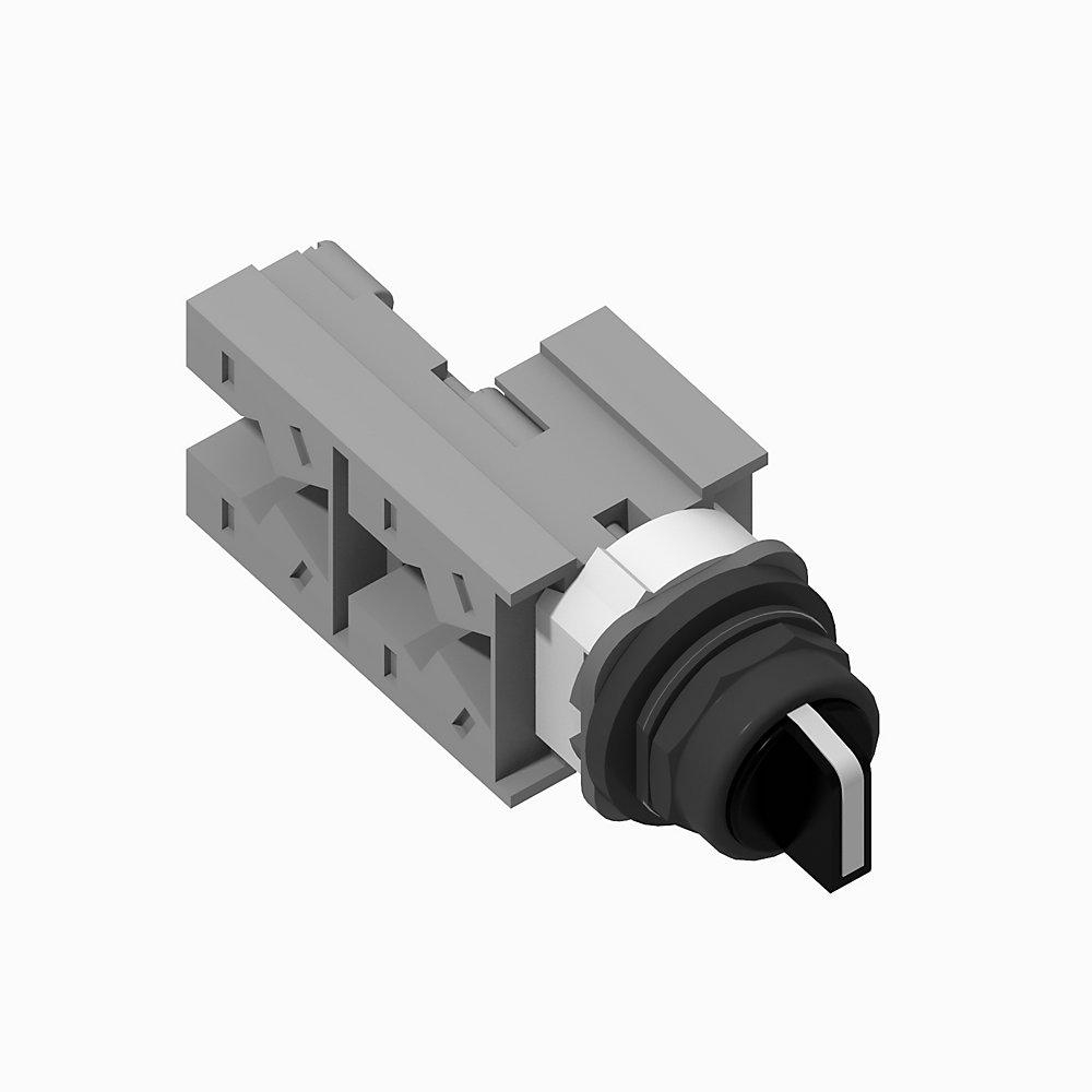 Product image for Switch selector 3NO-3NC spring return from left