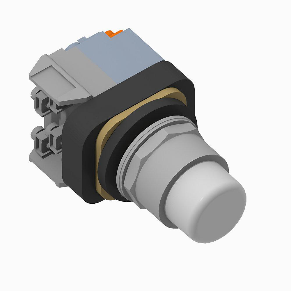 Product image for Light pilot LED PUSH-TO-TEST 600VAC white