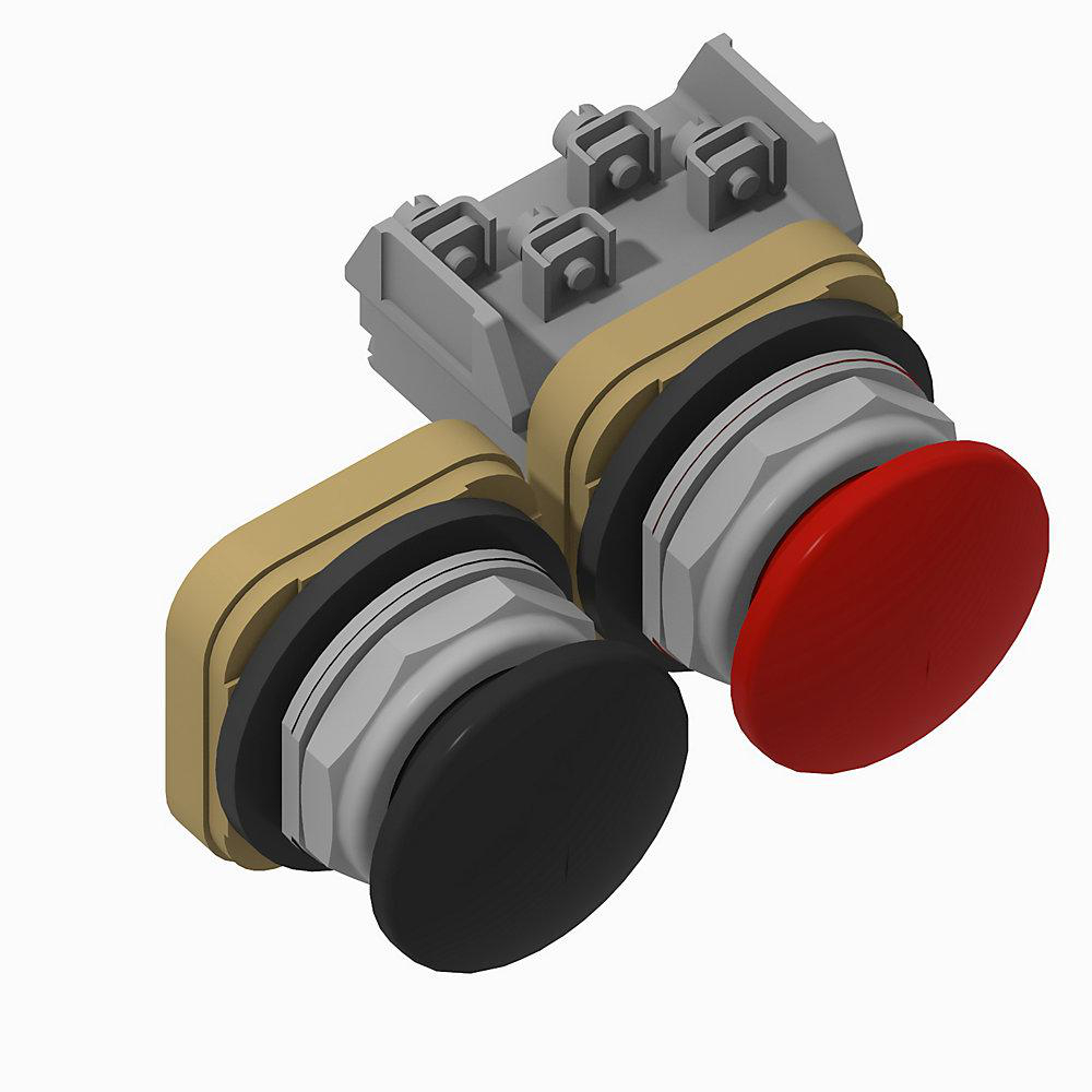 Product image for 30mm Double Push Button 800T PB
