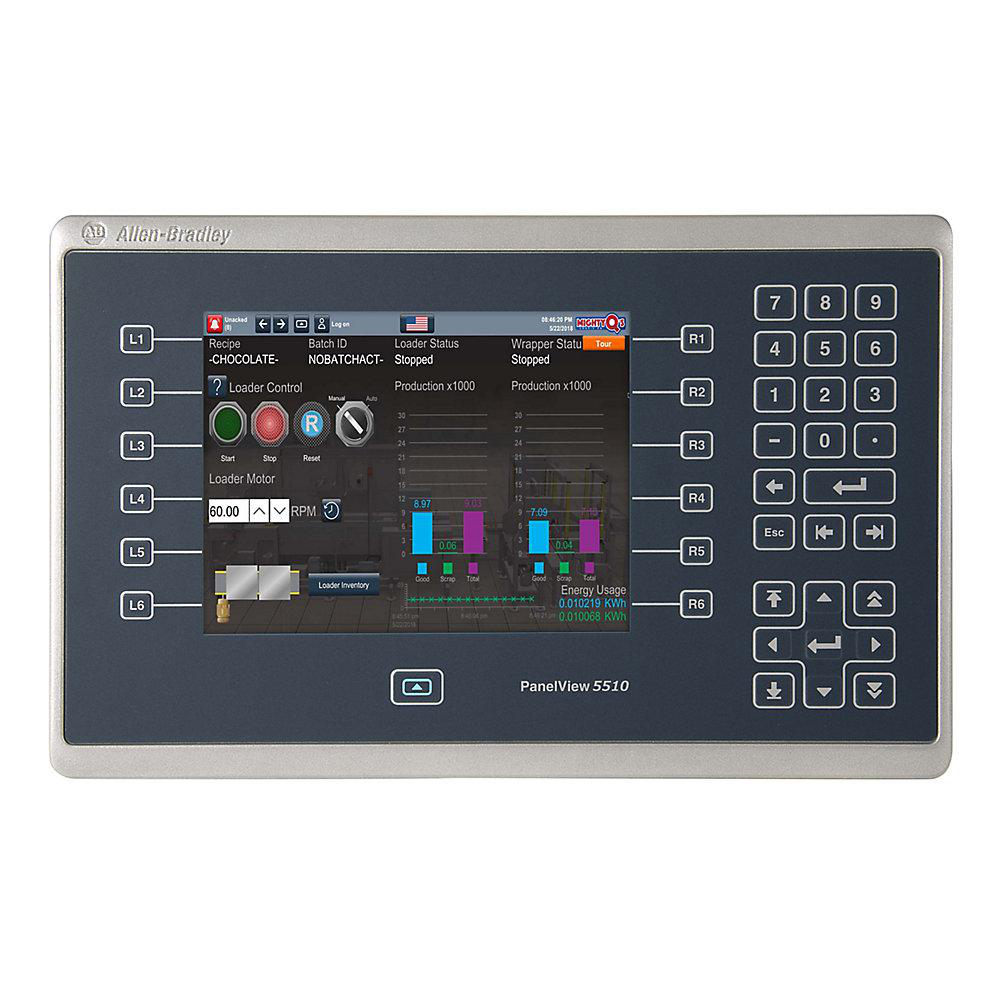 Product image for PANELVIEW 5510 GRAPHIC TERMINAL CC