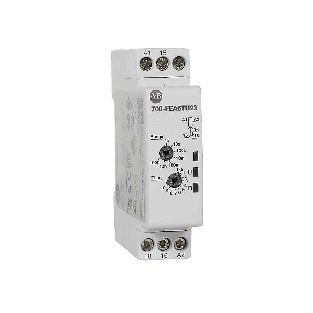Product image for DIN RAIL MOUNT TIMING RELAY, 17.5MM