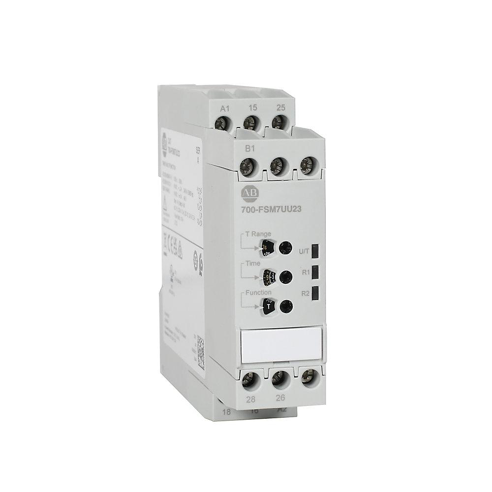 Product image for DIN RAIL MOUNT TIMING RELAY, 22.5MM