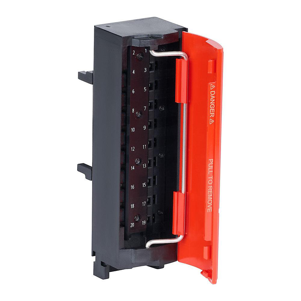 Product image for CONTROLLOGIX 20 PIN SPRING TRM BLOCK