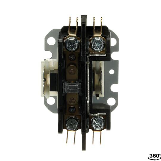Product image for CONTACTOR DP, 20A, 1P, COIL 120VAC