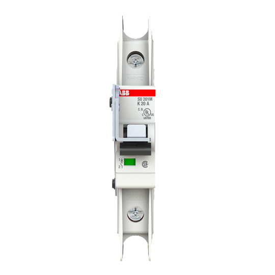Product image for ABB SU201M-K20 BREAKER CIRCUIT MINIATURE 1P 20A 480V/ 277V
