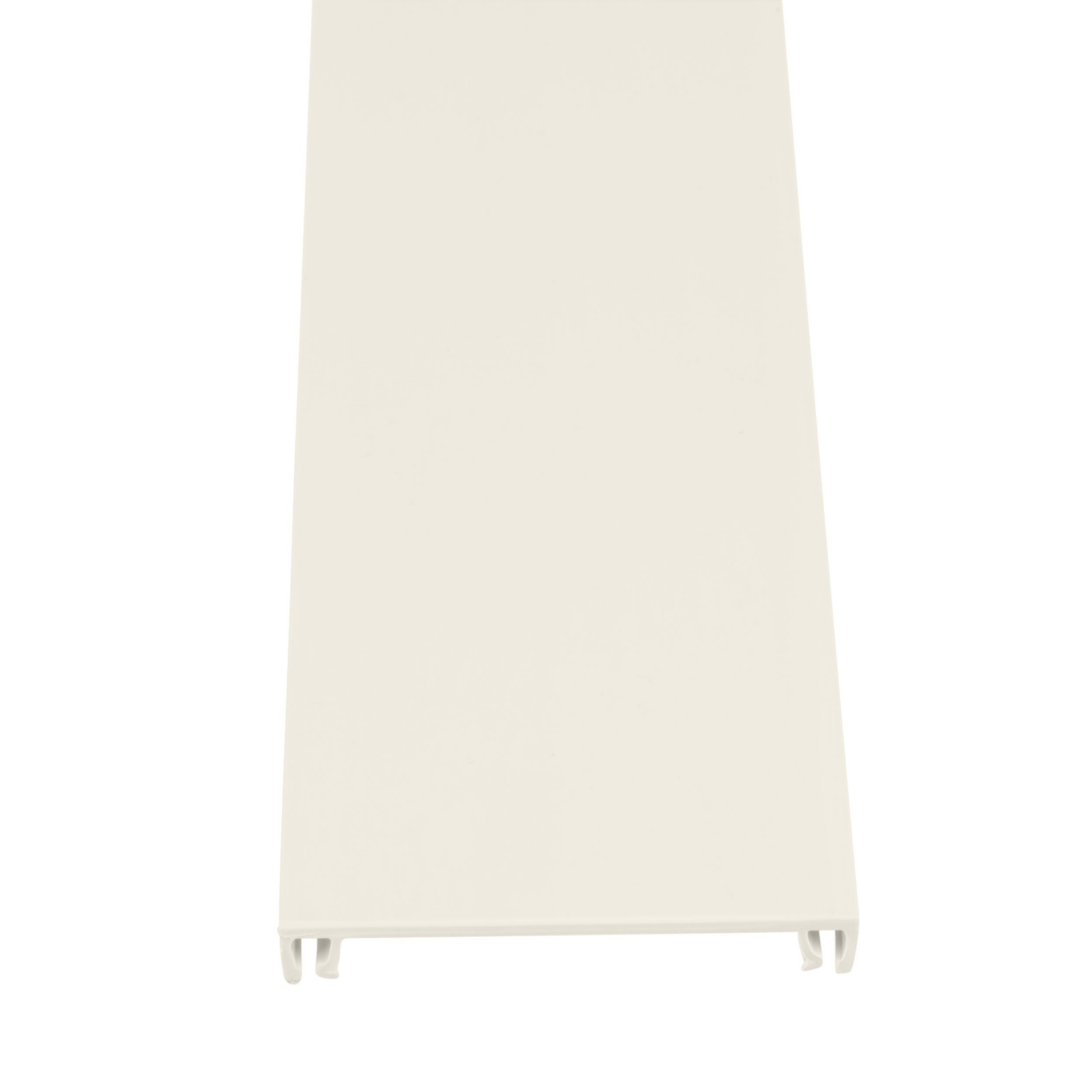 Product image for Surface Raceway, T-70 Power Rated Cover, 10 ft, White