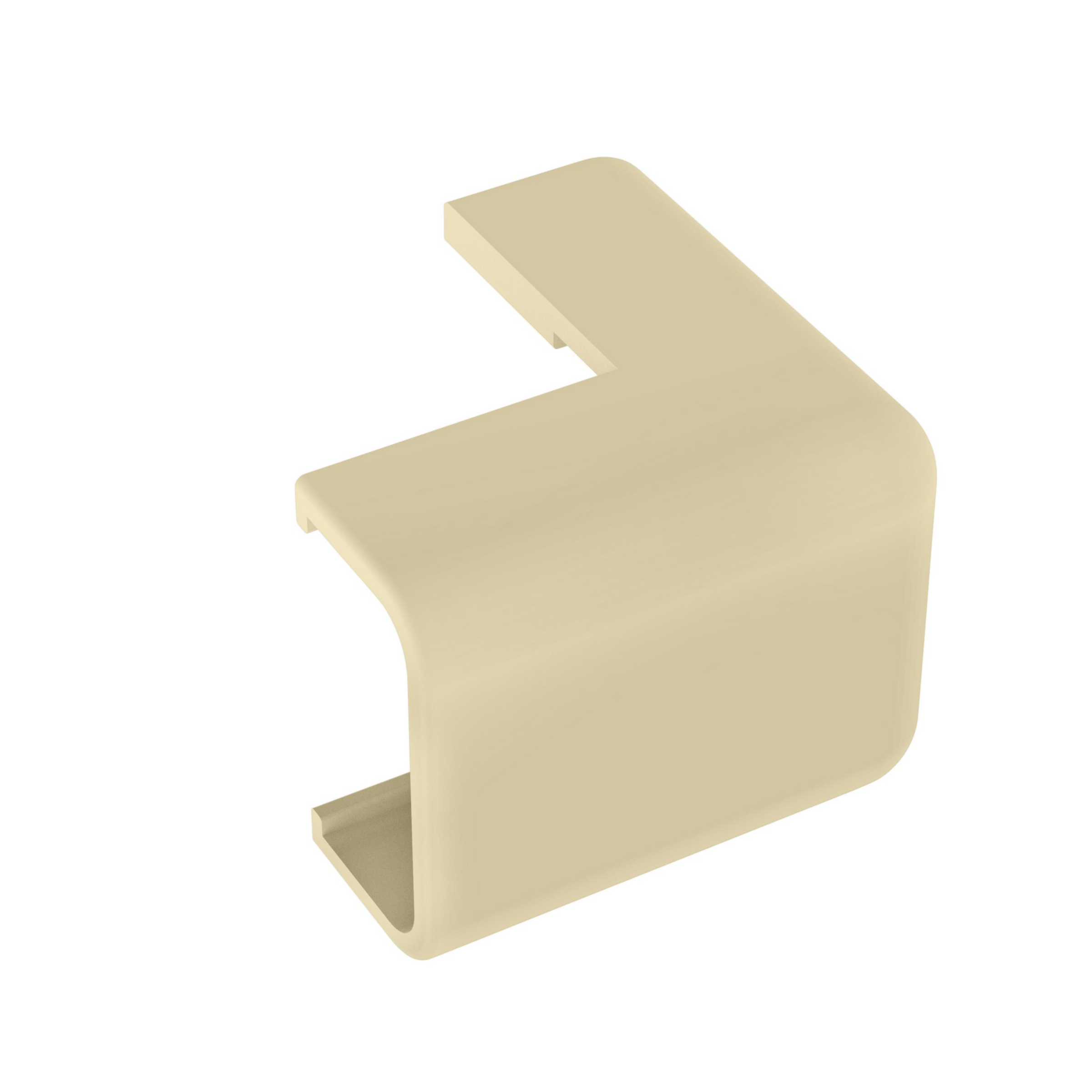 Product image for Surface Raceway, LD3 O/S Corner Fitting, Low Voltage, Electric Ivory
