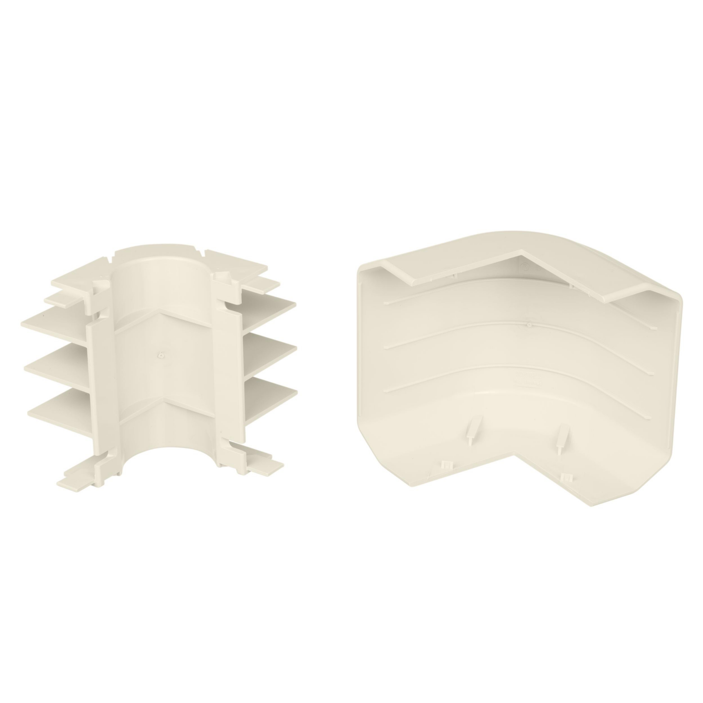 Product image for Surface Raceway, T-70 Outside Corner, Off White