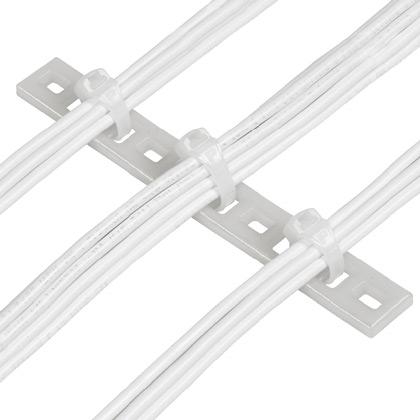 Product image for PANDUIT MTP5S-E6-C PLATE MULTIPLE TIE 5 BUNDLE