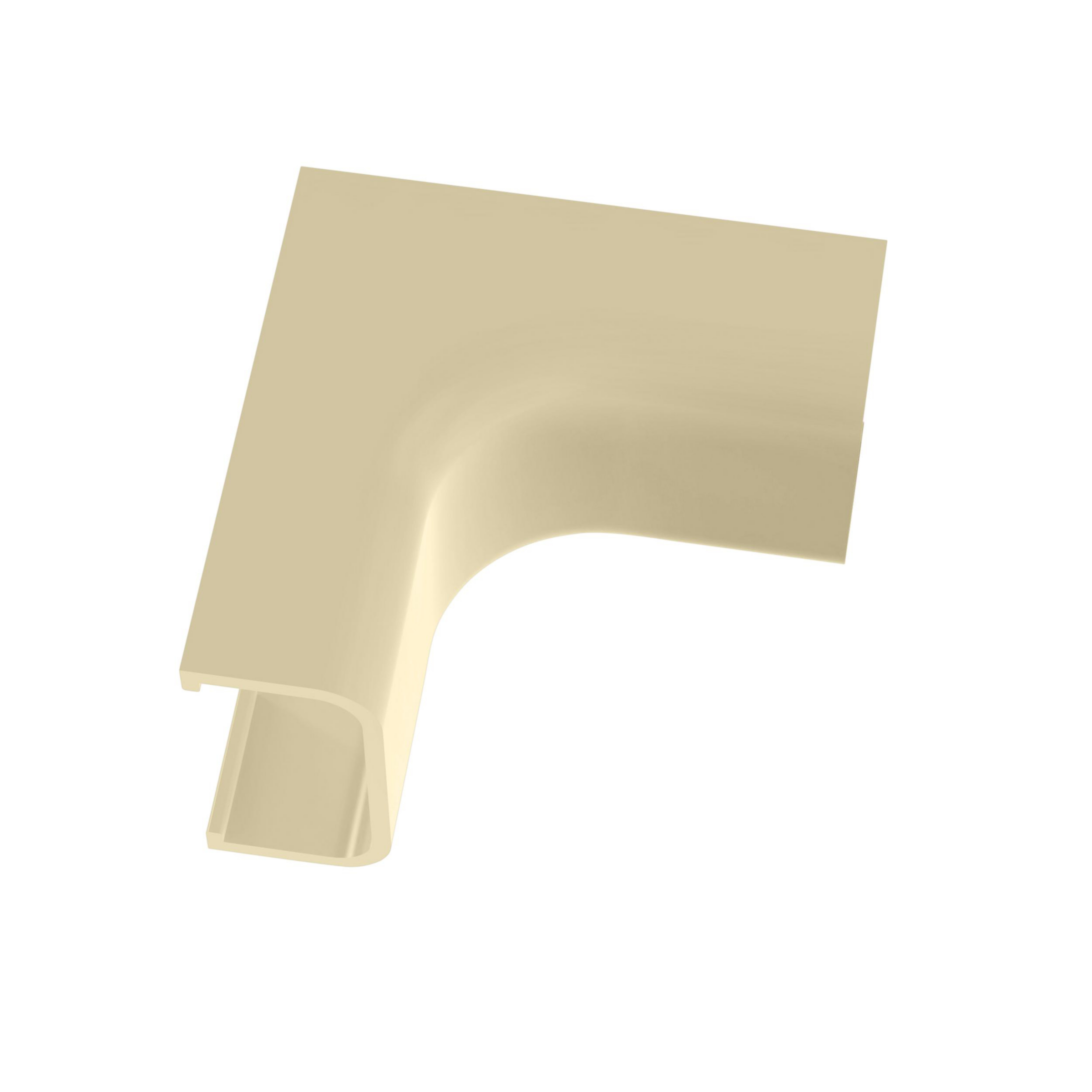 Product image for Surface Raceway, LD3 Inside Corner Fitting, Low Voltage, Electric Ivory