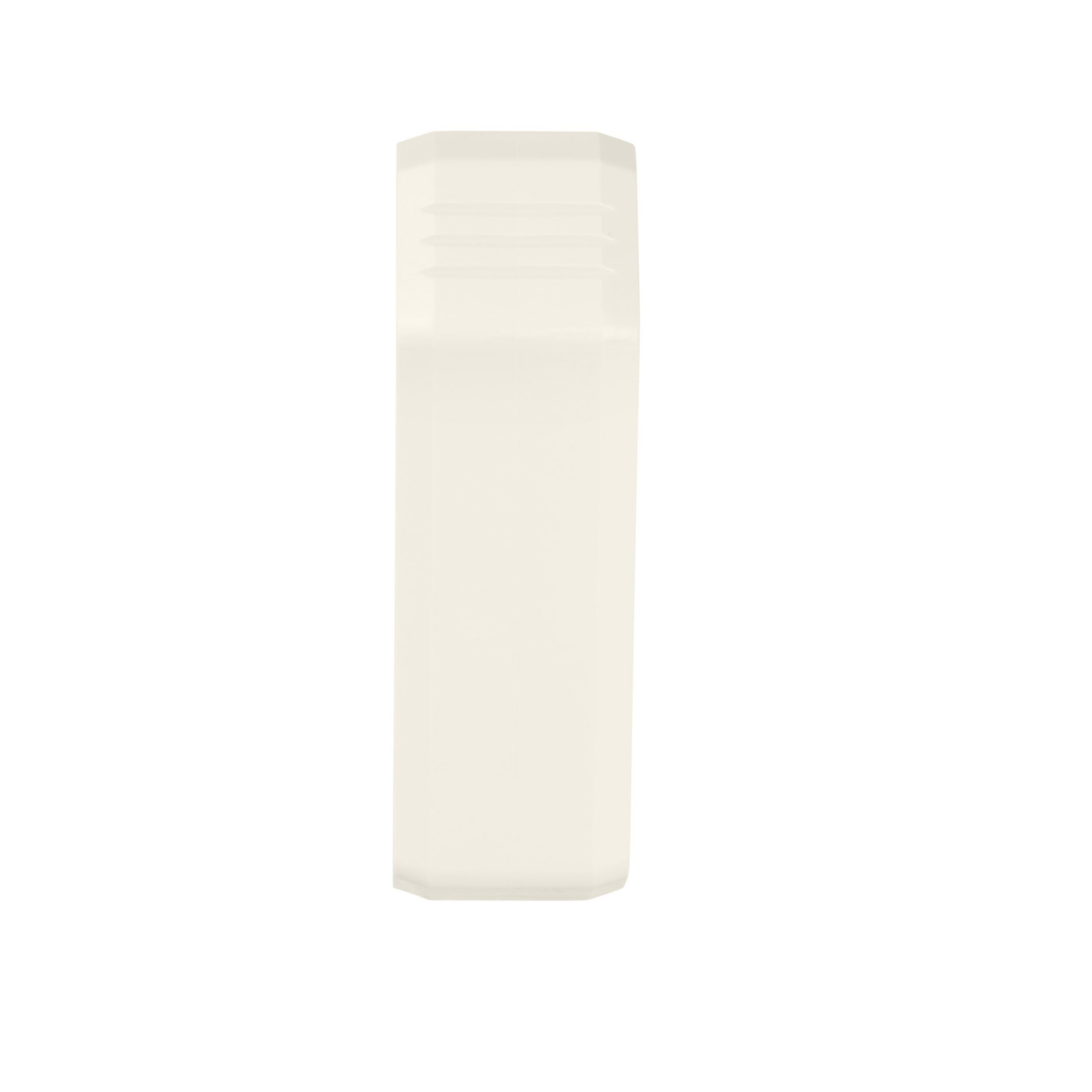 Product image for Surface Raceway, T-45 Cover, Coupler, White